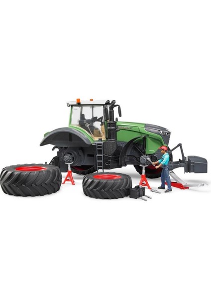 Bruder Fendt 1050 Vario Traktör, Lastikçi ve Anessiworldesuarları BR04041 fiyatları