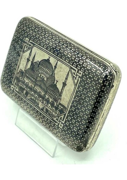 Osmanlı Tuğralı Savatlı Gümüş Tütün Tabakası fiyatları