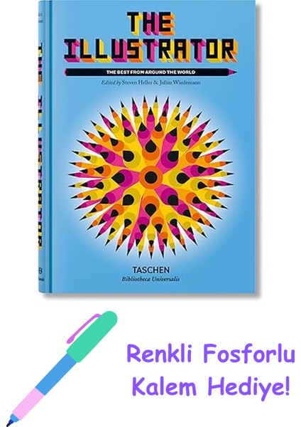 The Illustrator. The Best From Around The World + Fosforlu Kalem Hediye
