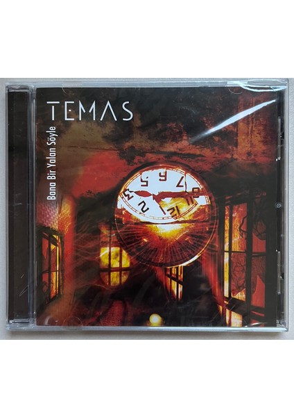 Temas Bana Bir Yalan Söyle CD (Jelatininde Sıfır Orijinal Dönem Baskı Cd)