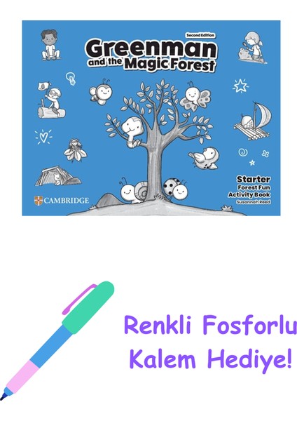 Greenman And The Magic Forest Starter Activity Book + Fosforlu Kalem Hediye