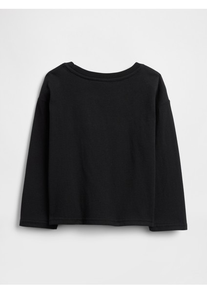 Kız Bebek Siyah Snoopy Halloween Logo T-Shirt fiyatları