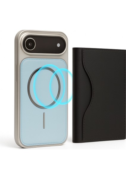 Neomag Case Iphone 17 Air Turkuaz Manyetik Özellikli Deri Kılıf modelleri