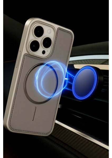 Neomag Case Iphone 15 Pro Max Gri Manyetik Özellikli Deri Kılıf fiyatları