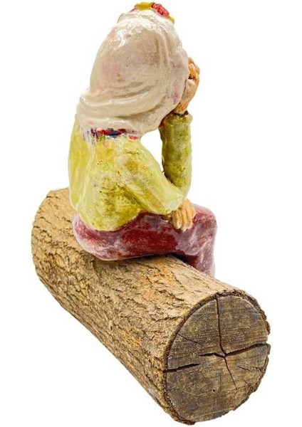 Anadolu Kadını Porselen Biblo (Gerçek Ahşaplı) AOB2895 fiyatları