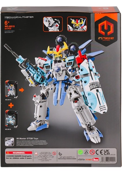 6815 Imm Mekanik Master Blokları Robot Asker 641 Parça fiyatları