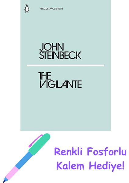 The Vigilante (Penguin Modern) + Fosforlu Kalem Hediye