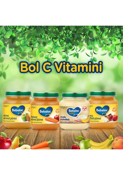 Bebelac Havuç Elma Püreli Kavanoz Maması 125 gr modelleri