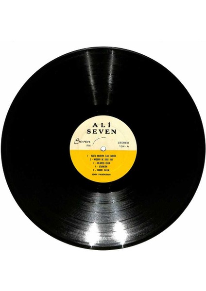 Ali Seven - Hasta Kalbimin Ilacı Sensin Lp *açıklamayı Okuyunuz* (106)