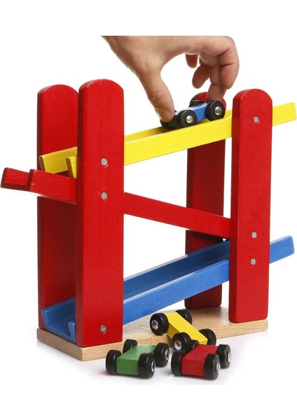 Playwood Ahşap Otopark 5 Araba Ilaveli 382 modelleri