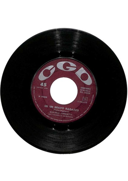 Gigliola Cinquetti - Sei Un Bravo Ragazzo - Non Ho Leta (106.5) PLK16333 fiyatları