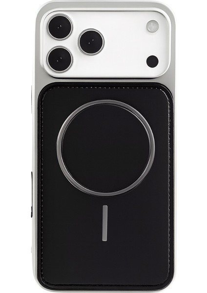 Neomag Case Iphone 17 Pro Max Siyah Manyetik Özellikli Deri Kılıf