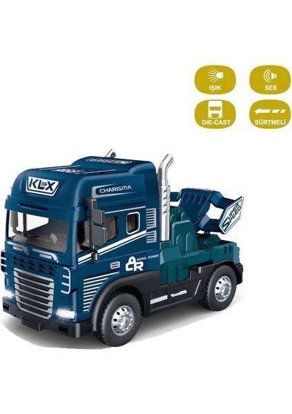 KLX800-247 Sürtmeli Işıklı Müzikli 1:24 Çekici (Tır Kafası) indirimleri