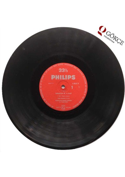 Arthur Grumiaux, Niccolò Paganini, Orchestre Des Concerts Lamoureux, Franco Gallini ‎– Violinkonzert Nr. 4 Lp Plak PLK950 fiyatları