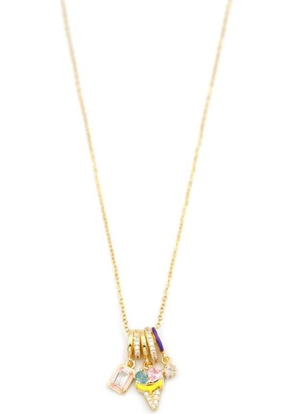 Charm Kolye - Altın