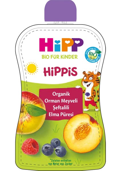 P Organik Orman Meyveli Şeftalili Elma Püresi 100 gr fiyatları