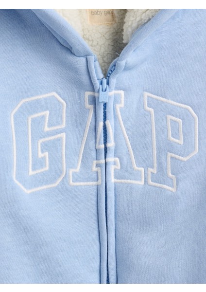 Bebek Mavi Gap Logo Sherpa Tulum fiyatları