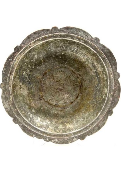 Osmanlı Dönemi Bronz Kenarları Yazılı Sahan fiyatları