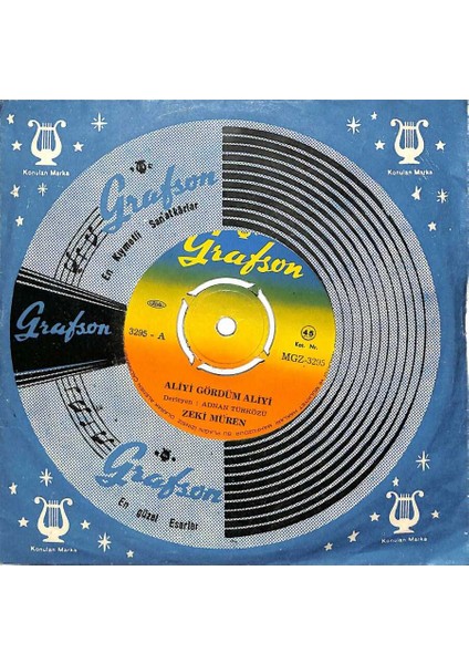 Zeki Müren – Aliyi Gördüm Aliyi Yalan Dünya, Garip Dünya Plak (108.5) PLK19593 modelleri