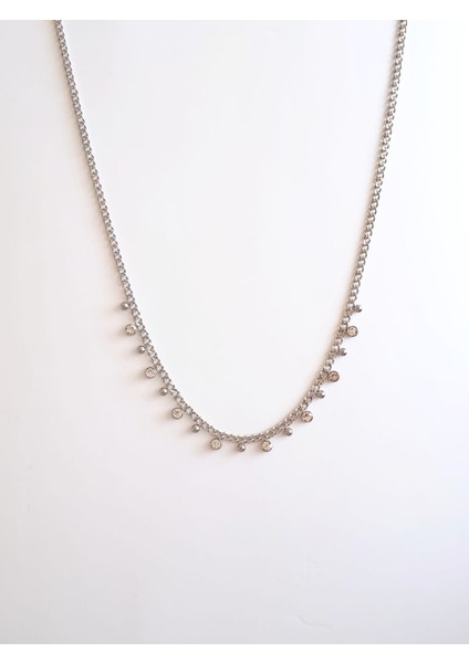 Çelik Taşlı Topçuk Kolye fiyatları