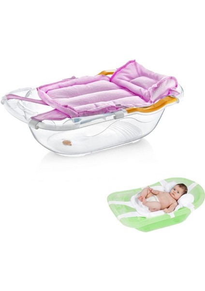 Nessiworld Köpüklü Bebek Banyo Küvet Filesi 164 Pembe