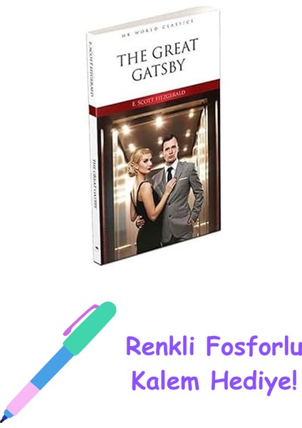 The Great Gatsby + Fosforlu Kalem Hediye