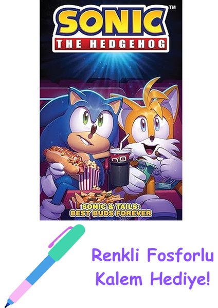Sonic The Hedgehog: Sonic & Tails: Best Buds Forever + Fosforlu Kalem Hediye
