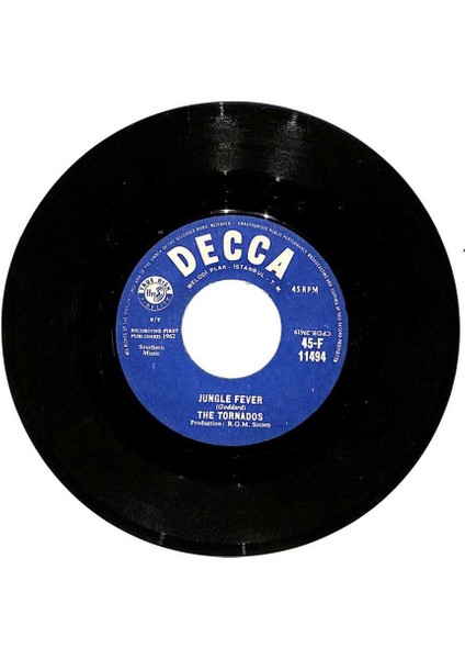 The Tornados - Telstar - Jungle Fever (106.5) PLK16336 fiyatları