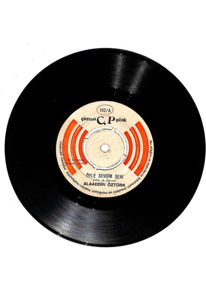 Alaaddin Öztürk - Saz Ile Türkü Ile Öyle Sevdim Seni Plak (106.5) PLK18257