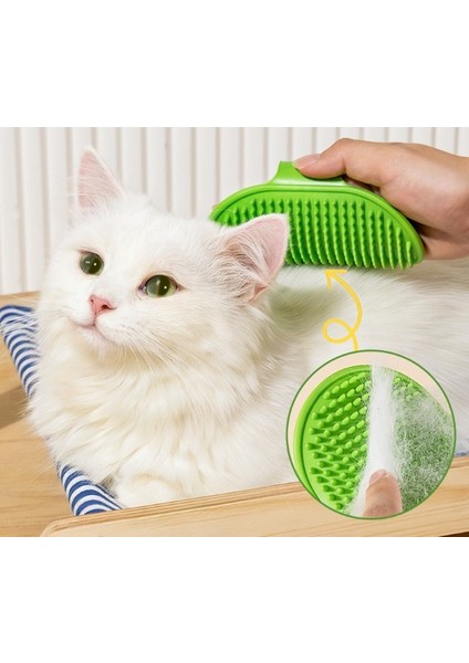 Hayvan Tüy Toplama Yıkama ve Köşe Kaşınma Silikon Fırçası (4172)