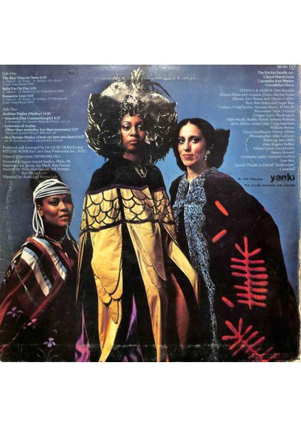 The Ritchie Family – Arabian Nights Turkey 1976 Lp (109) PLK17460 fiyatları