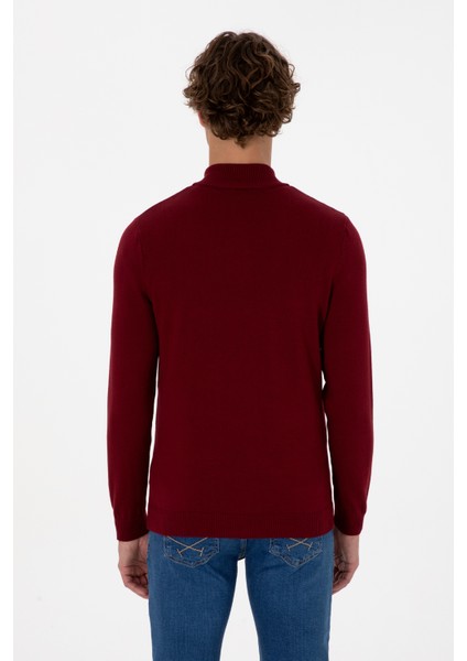 Erkek Bordo Kazak /triko 50313695-VR014 indirimleri