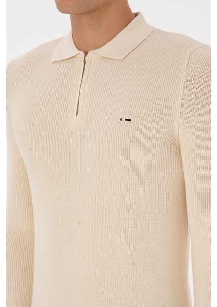 Erkek Krem Kazak /triko 50313685-VR071