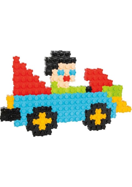 03 296 Çıt Çıt Bloklar 224 Parça -Nessiworld Oyuncak modelleri