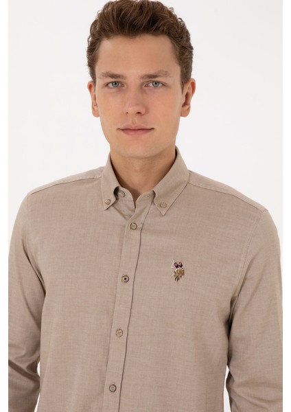 Erkek Haki Gömlek Basic 50307676-VR027 fiyatları