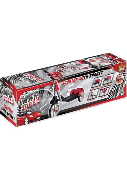 3 Tekerli Frenli Max Speed Scooter fiyatları