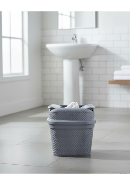 11 Litre Girdap (Yutan) Çöp Kovası – Geniş Hacim, Şık Tasarım, Mutfak, Banyo, Ofis Çöp Kovası fiyatları