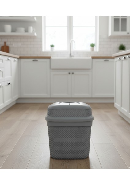 11 Litre Girdap (Yutan) Çöp Kovası – Geniş Hacim, Şık Tasarım, Mutfak, Banyo, Ofis Çöp Kovası indirimleri