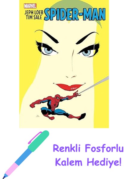 Jeph Loeb & Tim Sale: Spider-Man Gallery Edition + Fosforlu Kalem Hediye