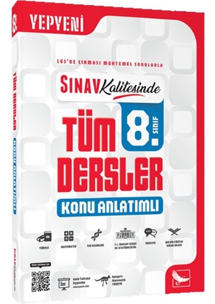 Sınav 2026 Sınav Kalitesinde 8. Sınıf Lgs Tüm Dersler Konu Anlatımlı