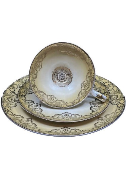 1960LAR Antika Bavaria Trio 3lü Çay Takımı AOB3876 modelleri