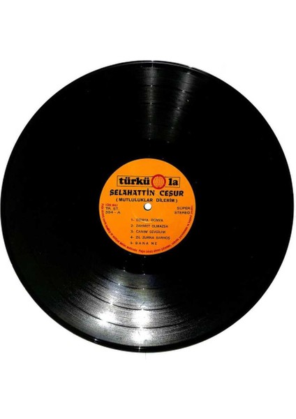Selahattin Cesur - Mutluluklar Dilerim Lp Plak (107.5) PLK15284