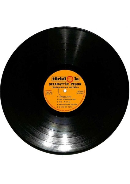 Selahattin Cesur - Mutluluklar Dilerim Lp Plak (107.5) PLK15284 fiyatları