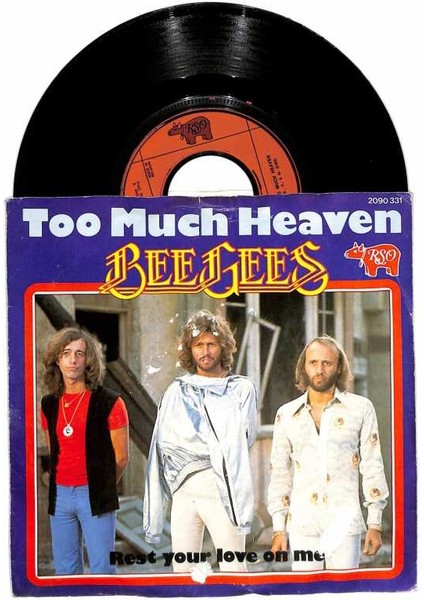 Bee Gees - Too Much Heaven Rest Your Love On Me Plak (109) PLK18875 fiyatları