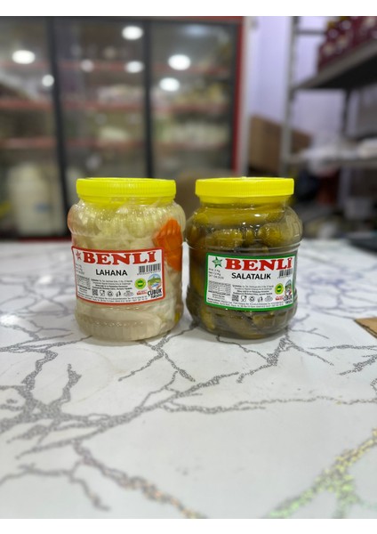 4 kg Çubuk Süper 2li Çubuk Turşusu (Salatalık-Lahana)