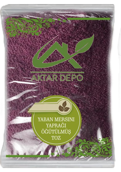 Yaban Mersini Yaprağı Öğütülmüş Toz 250 gr
