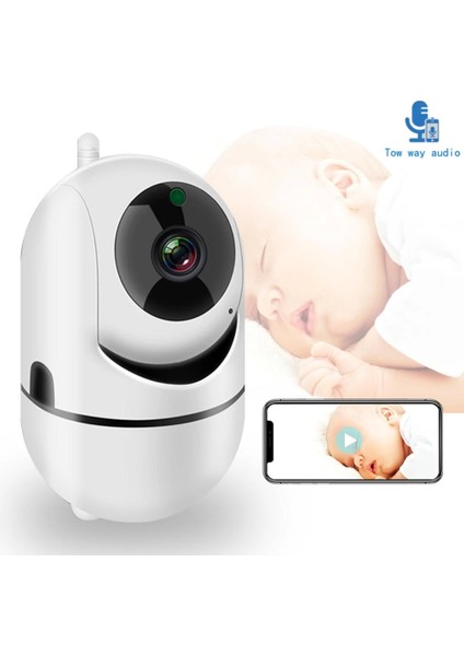 3 Lü Set Ev Güvenlik Kablosuz Akıllı Kamera Bebek Telsiz Hareket Algılama Ile Izleme Ses Dinleme ( Lisinya )