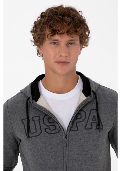 Erkek Antrasit Melanj Hırka (Örme) 50313719-VR081 fiyatları