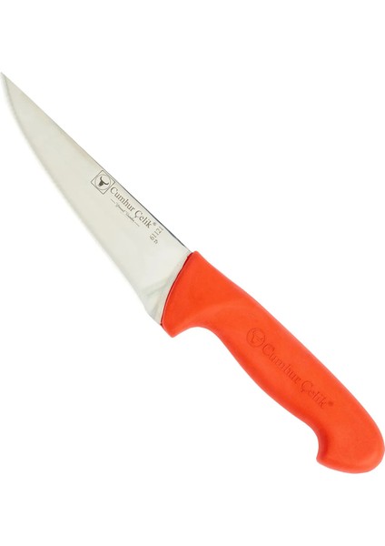 Sürmene 61121 Sivri Kasap Kurban Bıçağı, 15 Cm, Kaymaz Sap - Lisinya