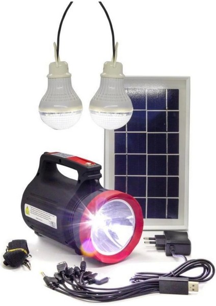 Gold Sılver GS-330 Güneş Enerjili Solar Aydınlatma Sistemi - Lisinya